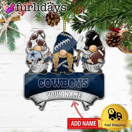 Discover Personalized Dallas Football Team Cowboys Christmas Ornament Gift Decor