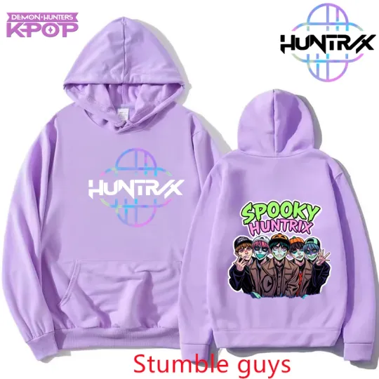 Discover Kpop Demon Hunters Fashion Hoodie Giyu Pullover Unisex Autumn 2026 Anime Cartoon Warm Sweatshirt