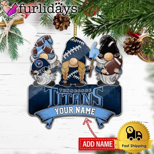 Discover Personalized Tennessee Football Team Titans Christmas Ornament Gift Decor