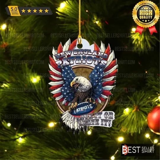 Discover Personalized New England Football Team Patriotss Christmas Ornament Gift Decor