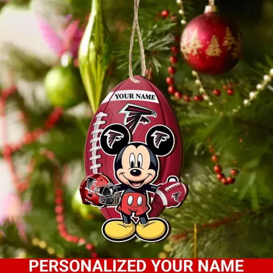 Discover Personalized Atlanta Football Team Falconss Christmas Ornament Gift Decor