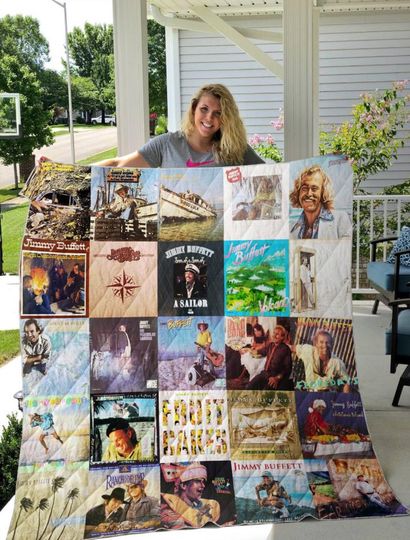 Discover Jimmy Buffett Blanket, Jimmy Buffett Fleece Blanket, Jimmy Buffett Blanket, Bedding Blanket, Christmas Blanket