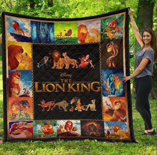 Discover Disney Simba Lion King Fleece Blanket, Simba Blanket, Bedding Blanket, Christmas Blanket