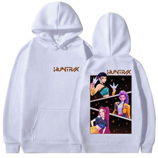 Discover KPop Demon Hunters Movie 2025 Hoody Rumi Mira Zoey Harajuku Clothing Sweatshirt Men Women Fashion Harajuku Long Sleeve Hoody Y2K