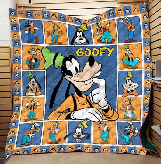 Discover Disney Goofy Christmas Blanket, Goofy Fleece Blanket, Goofy Blanket, Bedding Blanket, Christmas Blanket