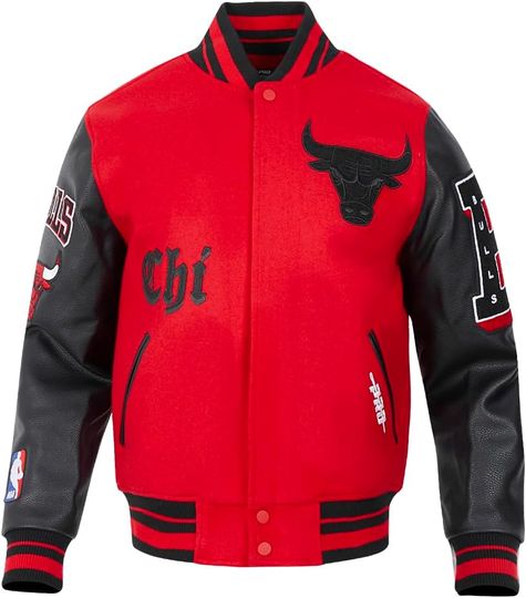 Discover Pro Standard Mens NBA Old English Varsity Jacket