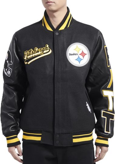 Discover Pro Standard Mens football Script Tail Varsity Jacket