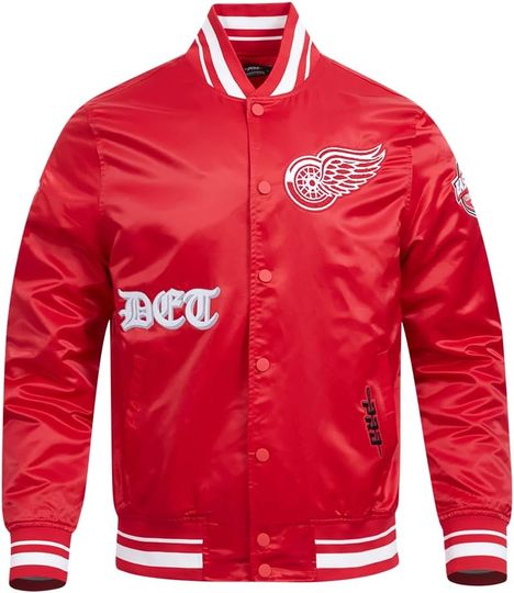 Discover Pro Standard Mens NHL Old English Satin Jacket