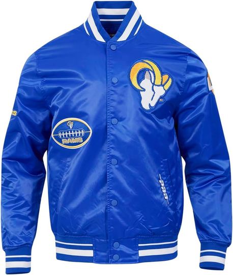 Discover Pro Standard Mens football Old English Satin Jacket