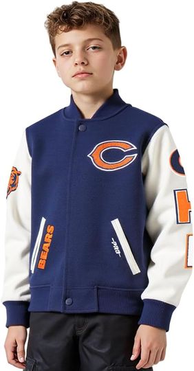 Discover Pro Standard Big Boys football Classic Chenille Varsity Jacket