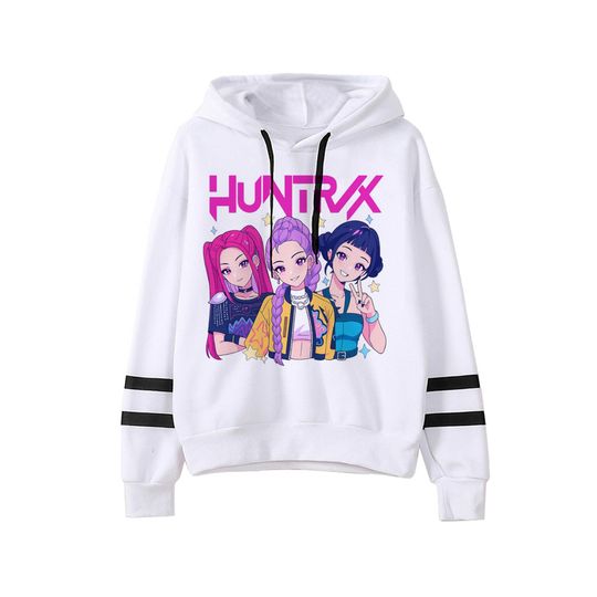 Kpop huntrix Hoodie Fashion Women Aesthetic Vintage Ramen Flower Pumpkin Hoodies Unisex Christmas Pullovers Sweatshirts