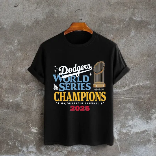 Discover Los Angeles Dodger.s World Series Champions 2025 Tshirt