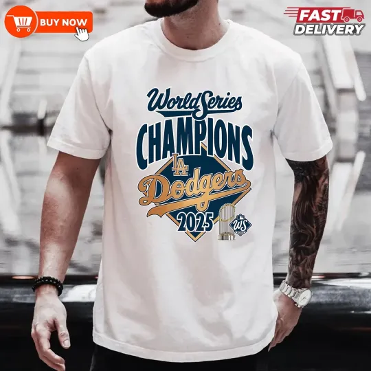 Discover Los Angeles Dodgers World Champions 2025 TShirt
