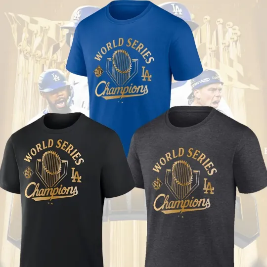 Los Angeles Dodgers 2025 World Series Champions Locker Room Parade