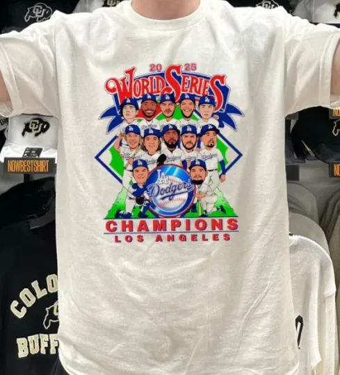 New 2025 World Series Champions Los Angeles Dodgers Champions shirt