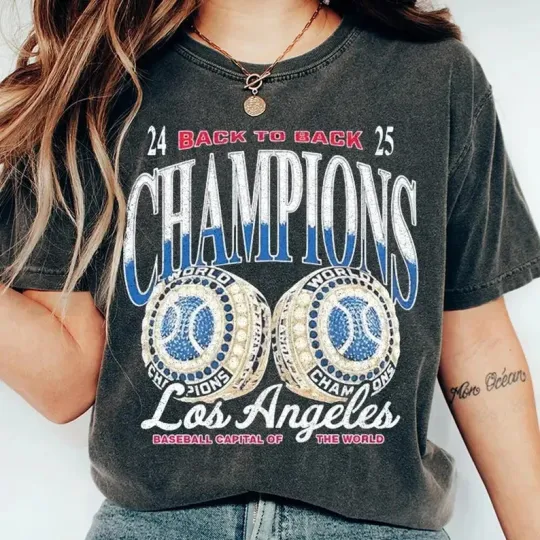 Discover Champs Shirt, Los Angeles Dodgers  Baseball Tshirt