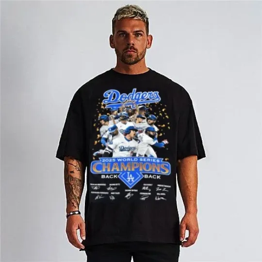 Discover DODGERS TEAM CHAMPIONSHIP WORLD SERIES 2025 SHIRT