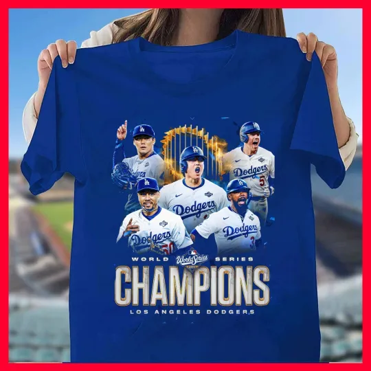 Discover Los Angeles Dodgers Back 2 Back Champions World Series T Shirt