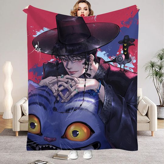 Discover kpop Demon Hunters Huntrix Blankets Quality Soft Warm Throw Blanket Winter Kids Couch Bed Fluffy Bedspread