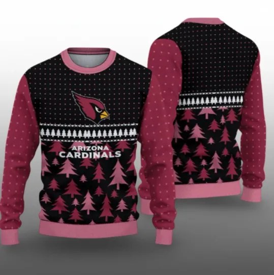 Discover 2025 Cardinal Ugly Christmas Sweater Gift For Fans