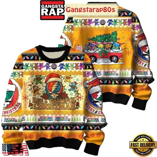 Discover Have A Gratefull Christmas 2025 Ugly Sweater