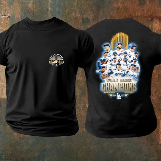 Discover Los Angeles Dodger.s World Series Champions 2025 Tshirt