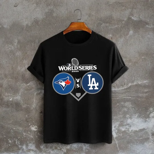 Discover Toron.to Blue Jay.s Vs Los Angel.es Dodger.s 2025 World Series Shirt