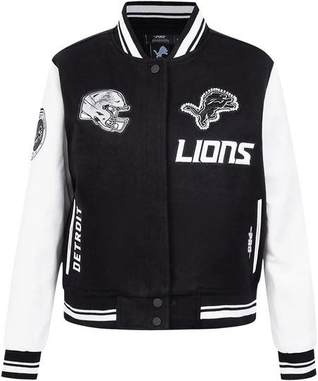 Discover Pro Standard Womens football Pearls Varsity Jacket