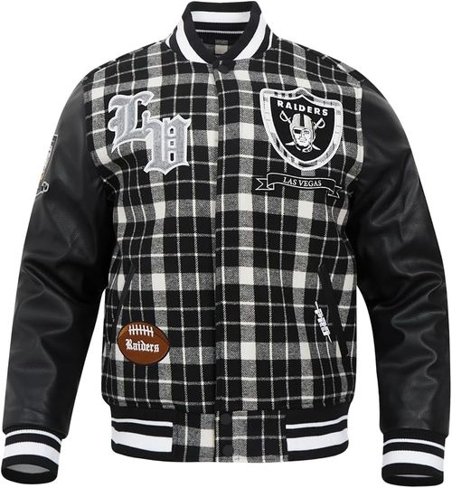 Discover Mens football Pro Prep Varsity Jacket