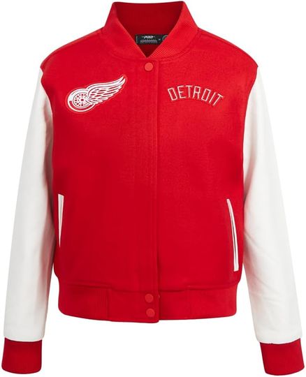 Discover Womens Classic Varsity Jacket, Not Leather, Not Satin, Gift For Fans