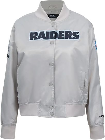 Las Vegas Football Classic Jacket Silver, Not Leather, Not Satin, Gift For Fans
