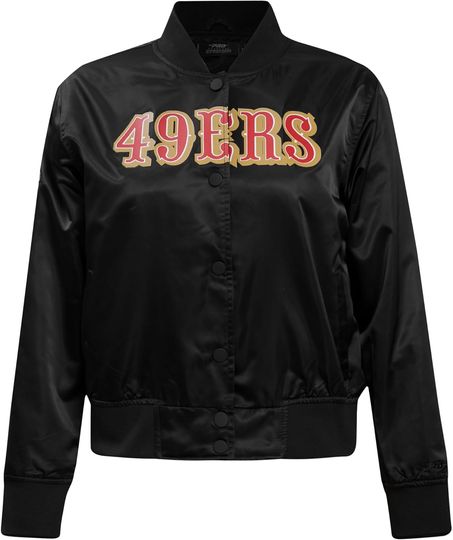 San Francisco Football Classic Jacket Black, Not Leather, Not Satin, Gift For Fans