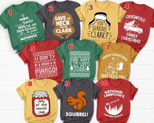 Discover Christmas Vacation Graphic Tee, Matching Family Christmas Shirt