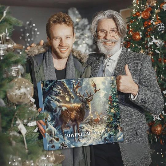 Discover Survival Kit Advent Calendar 2025, Christmas Gift for Men Dad Him, Outdoor Gear Bushcraft Emergency Survivalist Hoodie Sweatshirt