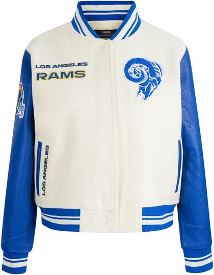 Discover Womens football Retro Classics Varsity Jacket, Not Leather, Not Satin, Gift For Fans