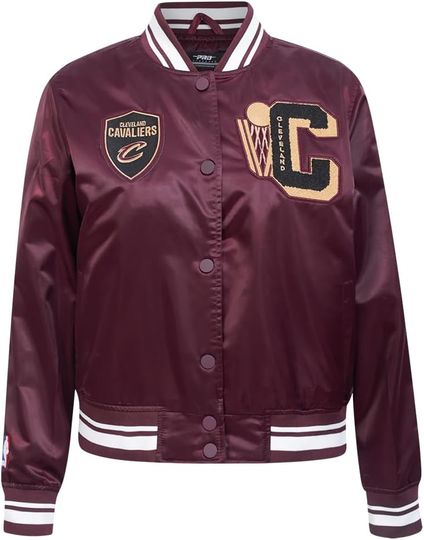Discover Womens Nba Mash Up Jacket, Not Leather, Not Satin, Gift For Fans