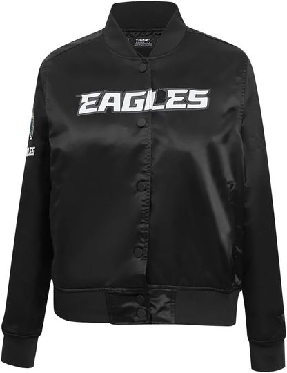 Philadelphia Football Classic Jacket Black, Not Leather, Not Satin, Gift For Fans