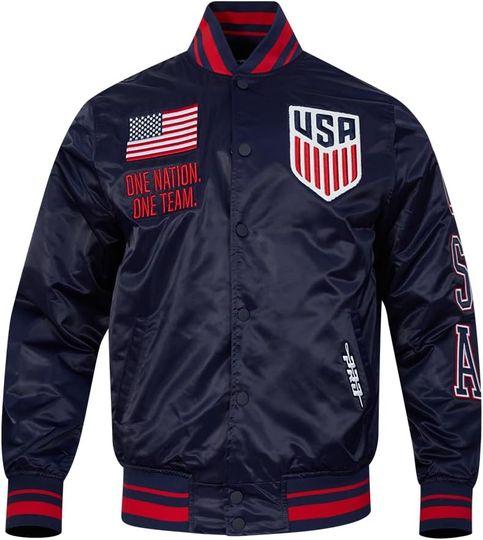 Discover MENS USSF CLASSIC JACKET, Not Leather, Not Satin, Gift For Fans