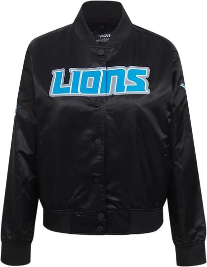 Discover Detroit Football Classic Jacket Black, Not Leather, Not Satin, Gift For Fans