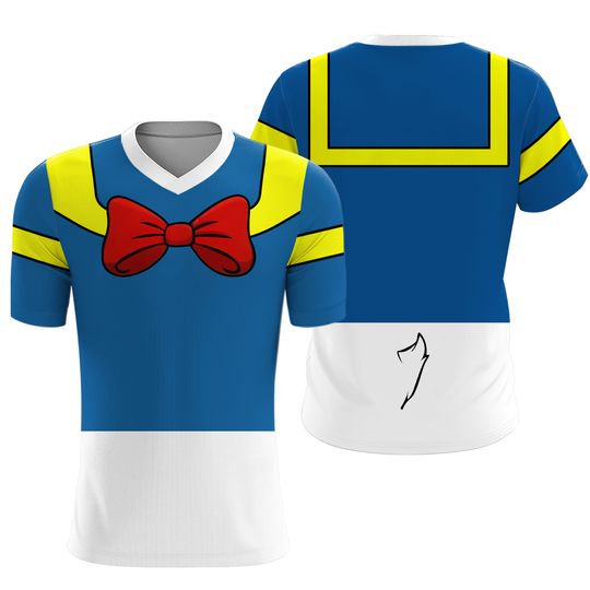 Donald Inspired 3D Shirt, Donald Duck All Over Print Shirt