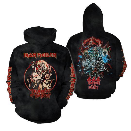 Great New IRMA Band 3D Hoodie