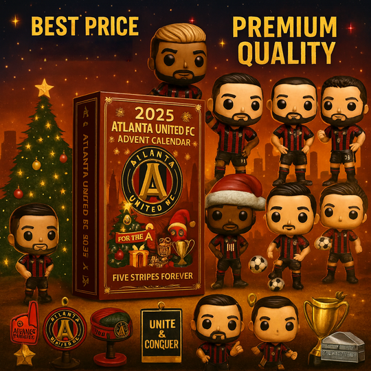 Discover Atlanta United FC Acrylic Advent Calendar 2025, 2D Acrylic Decor 2025