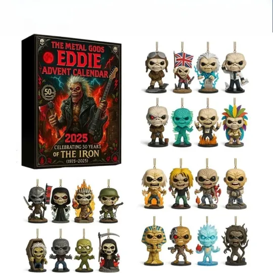 2025 Iron Maiden Advent Calendar Kids Xmas Gift 24 Days Christmas Countdown