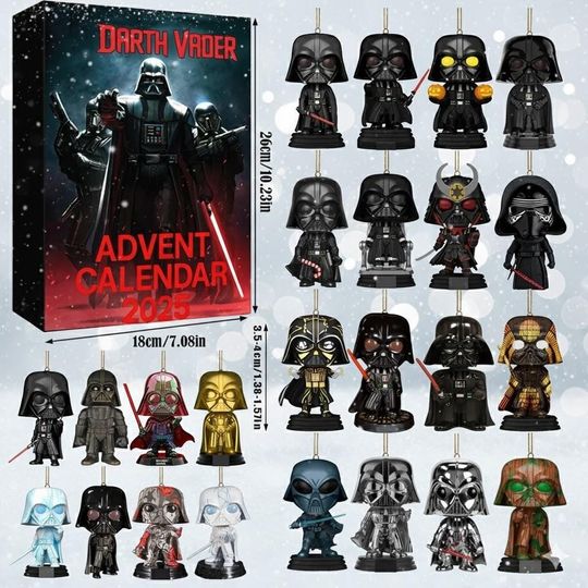 Discover Darth Vader Advent Calendar 2025, Star Wars Christmas Countdown, Sith Lord Collectible
