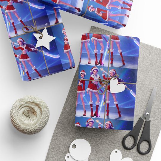 Discover K Pop Demon Hun trix Christmas Wrapping Paper