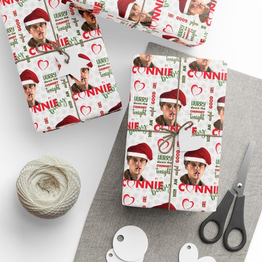 Team Conread Christmas Wrapping Paper, Conrad Fisher, Jeremiah, Christopher Briney, The Summer I Turned Pretty, TSITP, Connie Baby