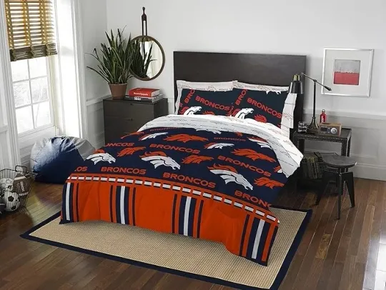 Denver Broncos Bedding Set, Football set