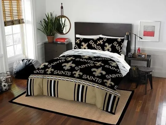 New Orleans Saints Bedding Set, Football set