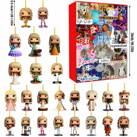 Discover Special Swift Advent Calendar 2025 2D Acrylic Blind Box, Eras Tour Decor