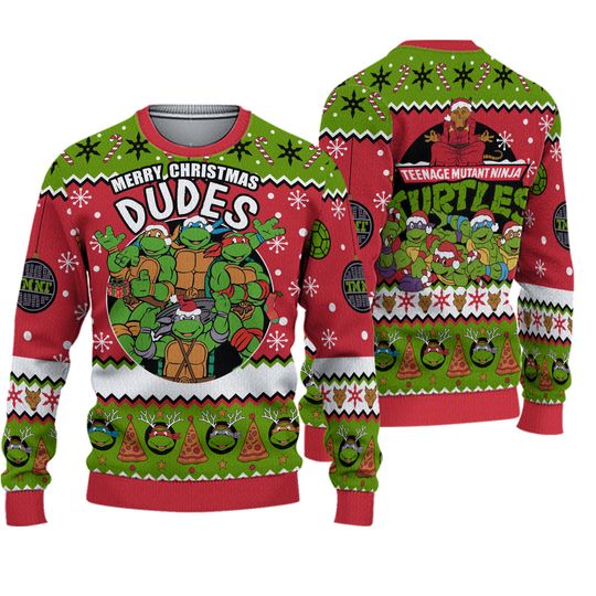 Teenage Mutant Ninja Turtles Ugly Christmas Sweater